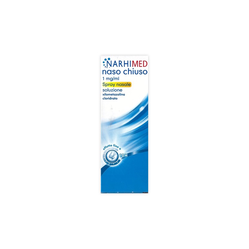 Glaxosmithkline C. Health. Narhimed Naso Chiuso Ad Spray Nasale 10 Ml 1  Mg/ml