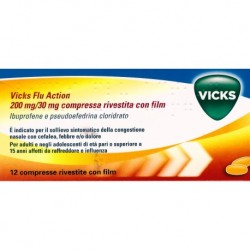 Vicks Flu Action Compresse...